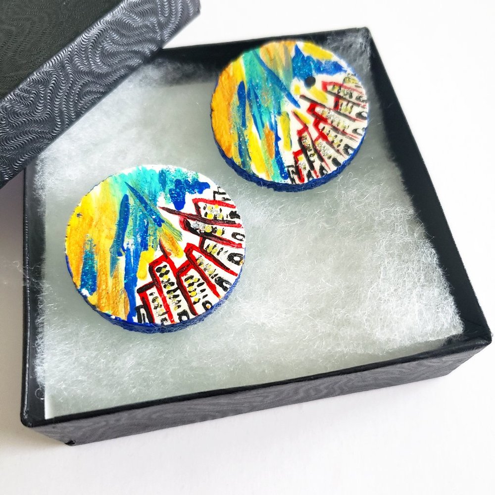 Artist Designed Fashion Earrings